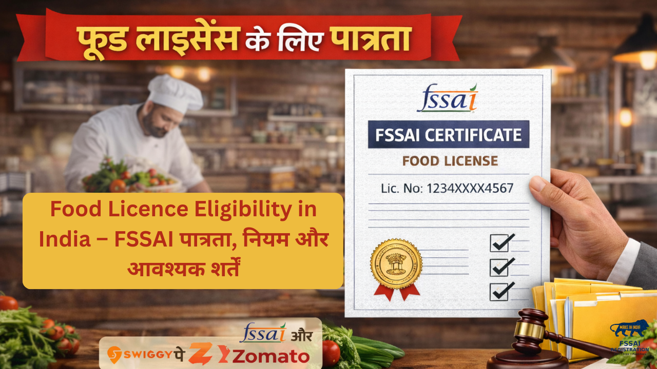 Food License Eligibility | FSSAI Registration Rules | Who Needs Food License in India